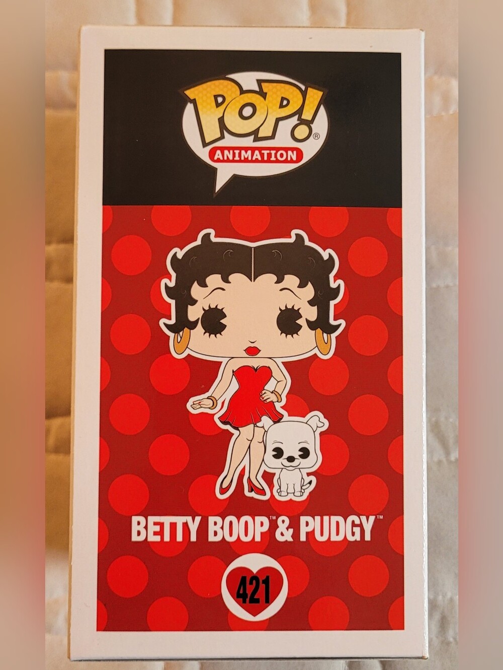 Betty Boop & Pudgy Funko Pop 421 Chase Limited Entertainment Earth Exclusive - Picture 4 of 15